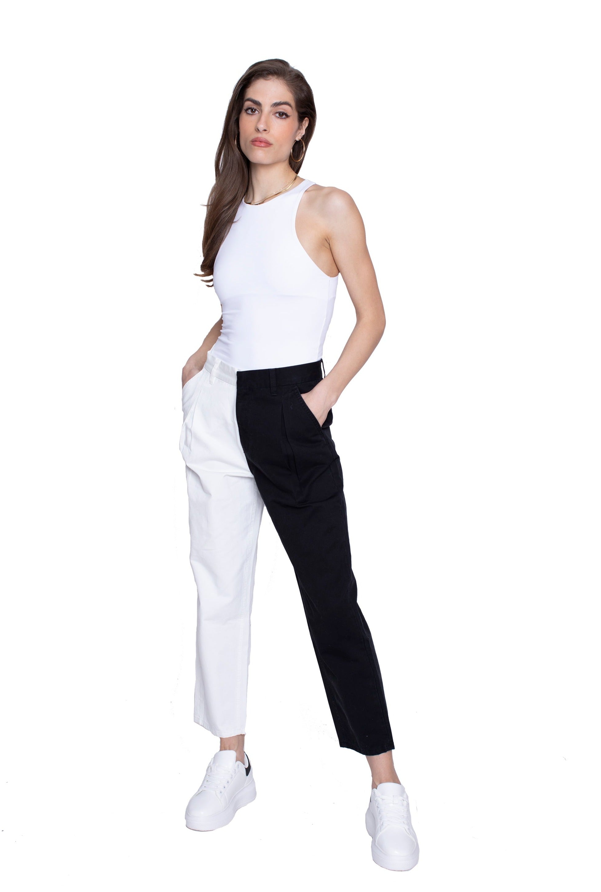 Happy Hour Pant In Black & White