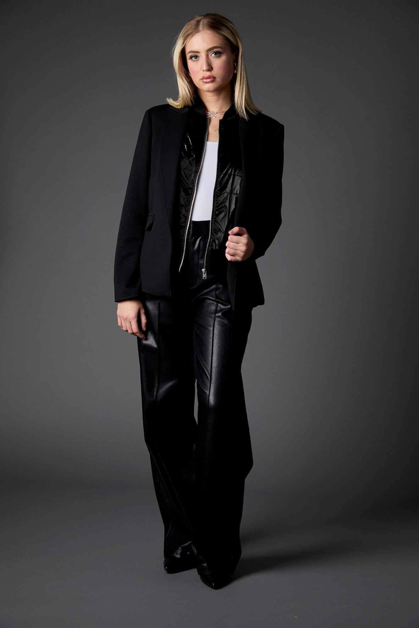 Helen Fireside Blazer in Black