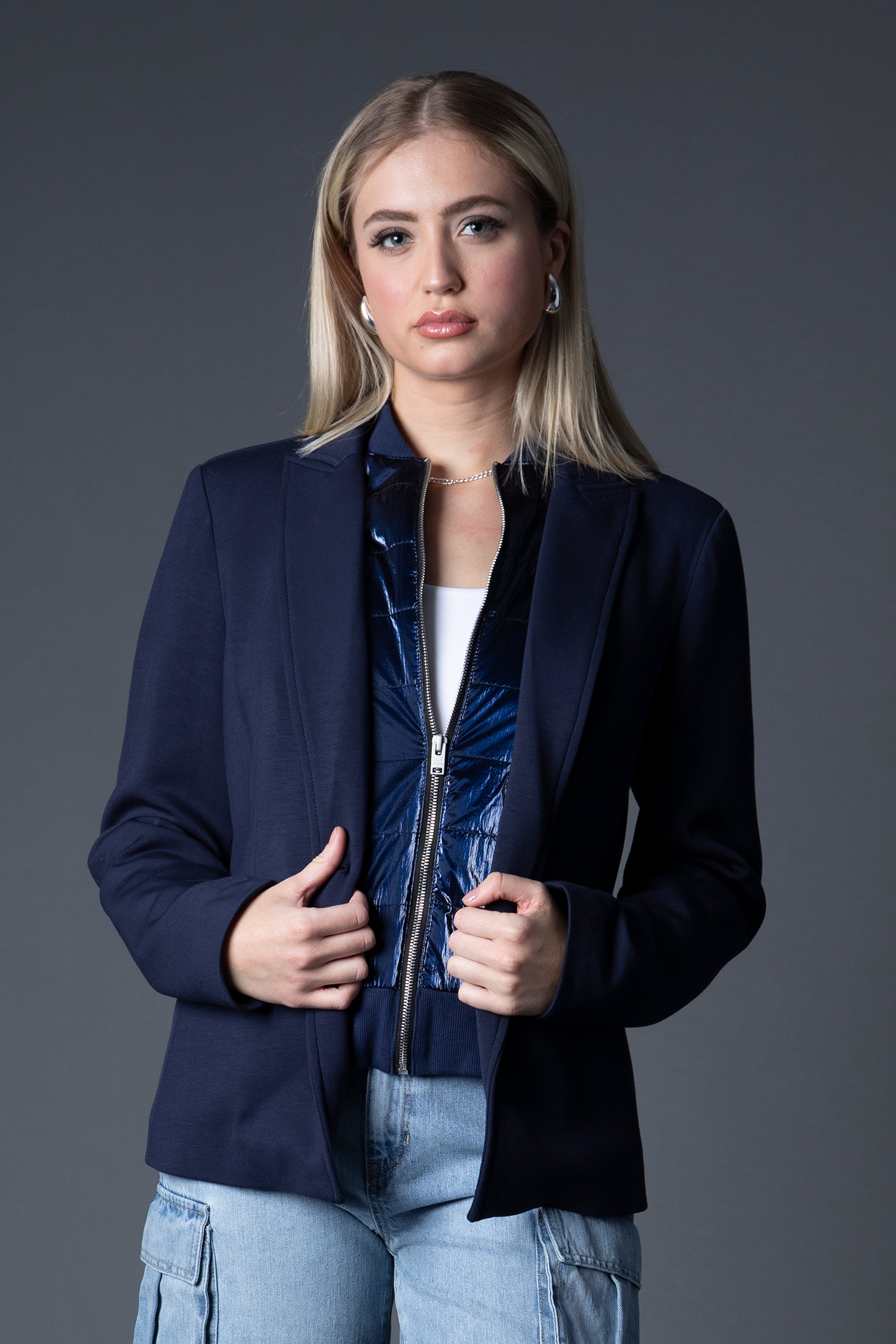 Helen Fireside Blazer in Navy