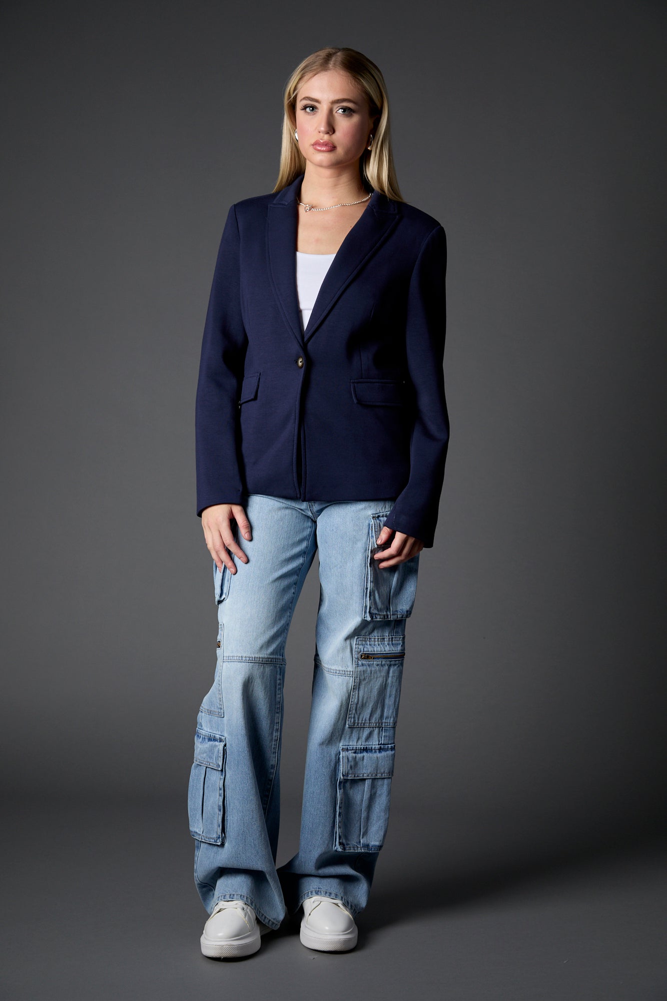 Helen Fireside Blazer in Navy